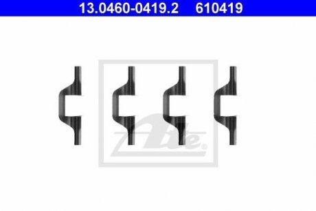 Тормозные колодки (монтажный набор) ATE 13046004192 (фото 1)