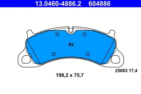 Автозапчасть ATE 13046048862