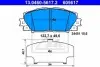 Комплект гальмівних колодок, дискове гальмо ATE 13.0460-5617.2 (фото 1)