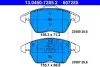 Колодки тормозные дисковые, к-кт VW BEETLE 11- ATE 13046072852 (фото 1)