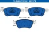 Комплект гальмівних колодок передн, NISSAN X-TRAIL IV RENAULT AUSTRAL, ESPACE VI, MEGANE E-TECH 1.2H/1.5H/Electric 11.21- ATE 13046073742 (фото 1)