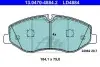 Гальмівні колодки, дискові ATE 13047048842 (фото 1)