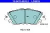 Тормозные колодки (передние) Toyota Camry 17-/Rav4/Lexus ES/UX 18- ATE 13047055332 (фото 1)