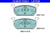 Гальмівні колодки ARONA (KJ7, KJP), 07 ATE 13047073352 (фото 1)