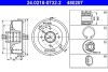 Гальмівний барабан ATE 24021807322 (фото 1)