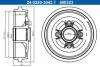 Гальмівний барабан задн NISSAN MICRA IV, NOTE 1.2/1.5D 05.10- ATE 24022030421 (фото 1)