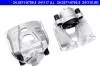 Гальмівний дисковий супорт передн Прав AUDI Q3, SEAT ALHAMBRA, VW PASSAT B7, SHARAN, TIGUAN 1.4-2.5 09.07-12.22 ATE 24357197605 (фото 1)
