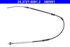 Трос стояночного гальма задн Прав (1658мм/1440мм) ALFA ROMEO MITO 0.9-1.6D 08.08-10.18 ATE 24372705812 (фото 2)