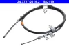 Трос стояночного гальма задн Прав (1755мм/1443мм) MITSUBISHI PAJERO CLASSIC, PAJERO IV 3.2D/3.5/3.8 09.06- ATE 24372721192 (фото 2)