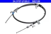 Трос стояночного гальма задн Лів (1963мм/1636мм) MITSUBISHI PAJERO CLASSIC, PAJERO IV 3.0-3.8 09.06- ATE 24372721202 (фото 2)