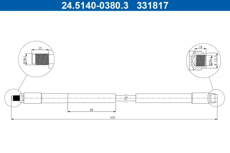 Автозапчасть ATE 24514003803