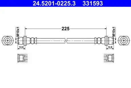 Автозапчасть ATE 24520102253