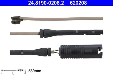 Датчик износа тормозных колодок ATE 24819002082