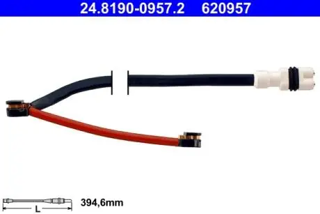 Датчик износа тормозных колодок.) ATE 24819009572