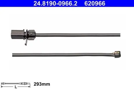 Датчик износа тормозных колодокPORSCHE MACAN 14- ATE 24819009662