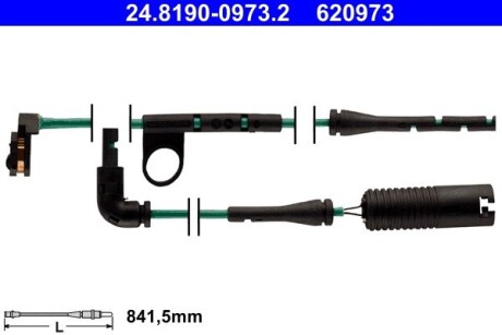 Датчик износа тормозных колодокRANGE ROVER III 09- ATE 24819009732