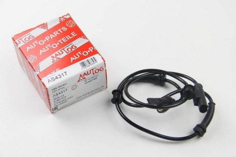 Датчик ABS Fiat DUCATO 06- задний Л/Пр (кабель 1030 мм)) AUTLOG AS4317