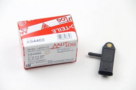 Датчик тиску наддуву (3 конт.) KANGOO/TRAFIC 1.5/1.9DCI 99- AUTLOG AS4469