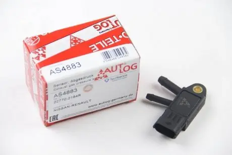 Датчик давления выхлопных газов X-TRAIL/VIVARO 1.5D-2.0D 05- AUTLOG AS4883