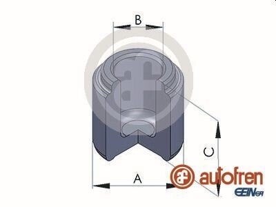 Поршень тормозного суппорта AUTOFREN D02524 (фото 1)