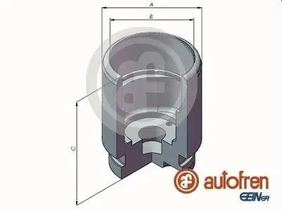 Поршень тормозного суппорта AUTOFREN D025293