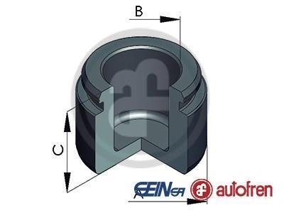 Поршень тормозного суппорта AUTOFREN D025372 (фото 1)