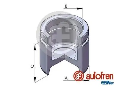Поршень суппорта тормозного DB T. W163 98-05 AUTOFREN D025375