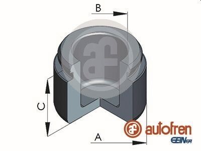 Поршень тормозного суппорта передний AUTOFREN D025567 (фото 1)