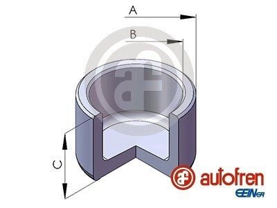 Поршень AUTOFREN D025725 (фото 1)