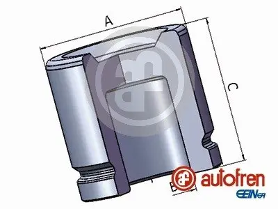 Поршень гальмівного супорта передній AUTOFREN D025791