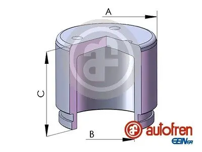 Поршень супорта пер. i30 16-/Ceed 18- (57x55mm)(Mobis) AUTOFREN D025818