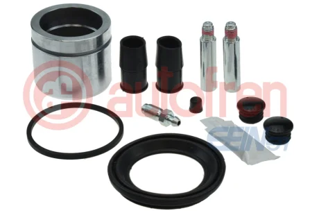 Ремкомплект гальмівного супорта передн Лів/Прав (діаметр поршня: 60) AUDI 100 C3, 200 C3 FORD ESCORT III, ESCORT IV, SCORPIO I, SIERRA, SIERRA I, SIERRA II TOYOTA STARLET 1.3-2.9 08.82-07.99 AUTOFREN D43352S (фото 1)