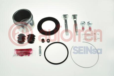 Ремкомплект суппорта (переднего) Mitsubishi Lancer 03-08 (d=60mm)(Akeb)(+ поршен/направляющая)Super AUTOFREN D44236S