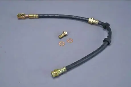 Шланг гальмівний передній лв/пр 555mm Seat Cordoba/ Ibiza 02-09 Skoda Fabia/ Roomster 00- VW Fox/ Polo 99- AUTOMEGA 120025810