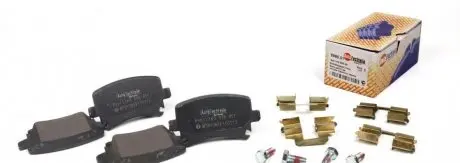 Тормозные колодки (задние) VW Caddy 03- (6980.01) AUTOTECHTEILE 369 8001