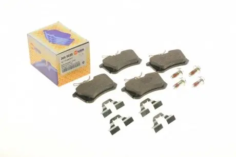 Тормозные колодки (задние) VW Caddy III 04-/Peugeot 308 07-/Citroen C4 04- (87.6x52.9x15.2) AUTOTECHTEILE 369 8020