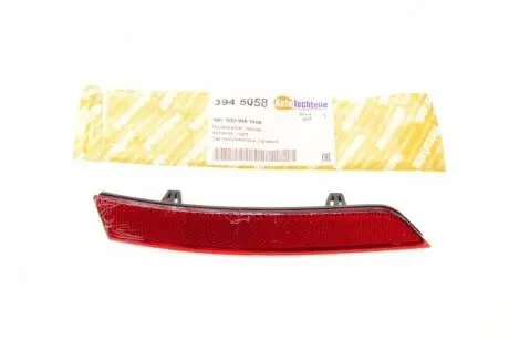 Світловідбивач бампера (заднього) VW Passat 14- (R) AUTOTECHTEILE 394 5058