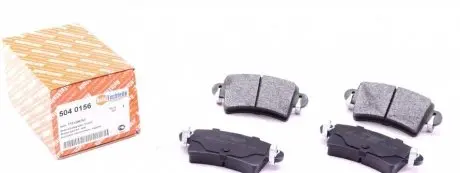 Гальмівні колодки AUTOTECHTEILE 504 0156