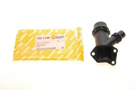 Фланец охлаждающей жидкости BMW 3 (E46/E90)/5 (E39/E60) 2.0-3.0d 95-11 (M47/M57) AUTOTECHTEILE 700 1198