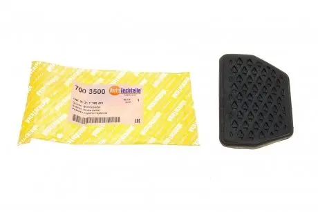 Накладка педалі гальма BMW 3 (E46/E90)/5 (E34/E60)/7 (E65-E67) 95-11 AUTOTECHTEILE 700 3500