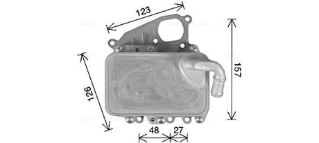 Радіатор масляний AVA AVA COOLING AI3405H