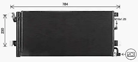 Автозапчасть AVA COOLING AI5447D