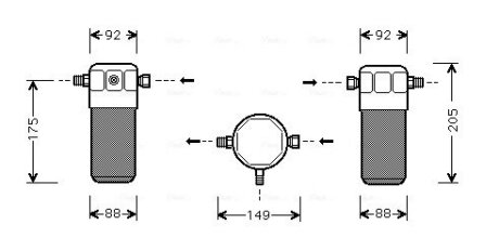 Осушувач кондиціонера AVA COOLING AID032