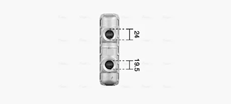 Автозапчасть AVA COOLING AL6158