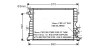 Радіатор, охолодження двигуна AVA COOLING AU2184 (фото 1)
