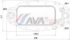 Охолоджувач оливи AVA COOLING AU3365 (фото 1)
