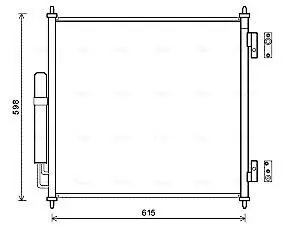 Автозапчасть AVA COOLING AUA5218D