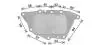 AVA BMW Оливний радіатор (без корпуса) 2 Active Tourer (F45) 13-, 2 Gran Tourer (F46) 14-, X1 (F48) 14- AVA COOLING BW3594 (фото 3)