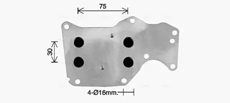 Автозапчасть AVA COOLING BW3621