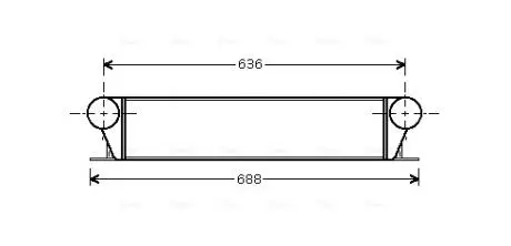 Интеркуллер AVA COOLING BW4253